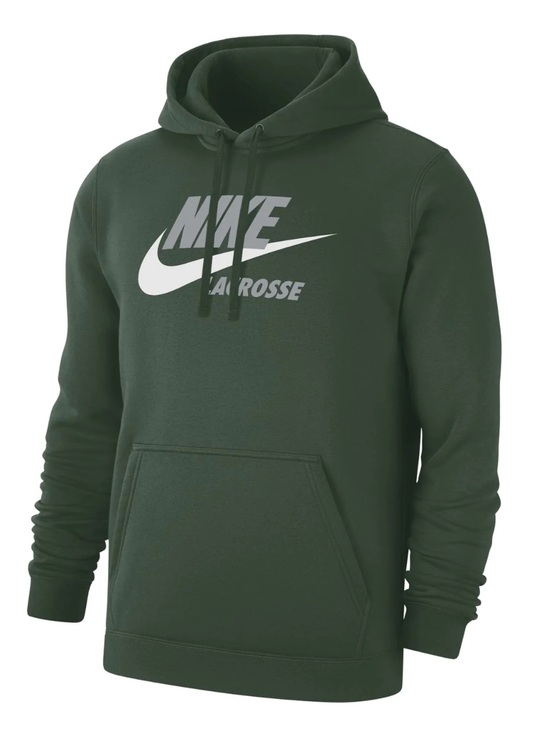 Nike Other - Nike Club Fleece Lacrosse Hoodie Green Pullover Men’s Medium